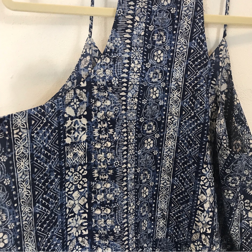Buttons Racerback Spaghetti Strap Shirt - Picture 3 of 10
